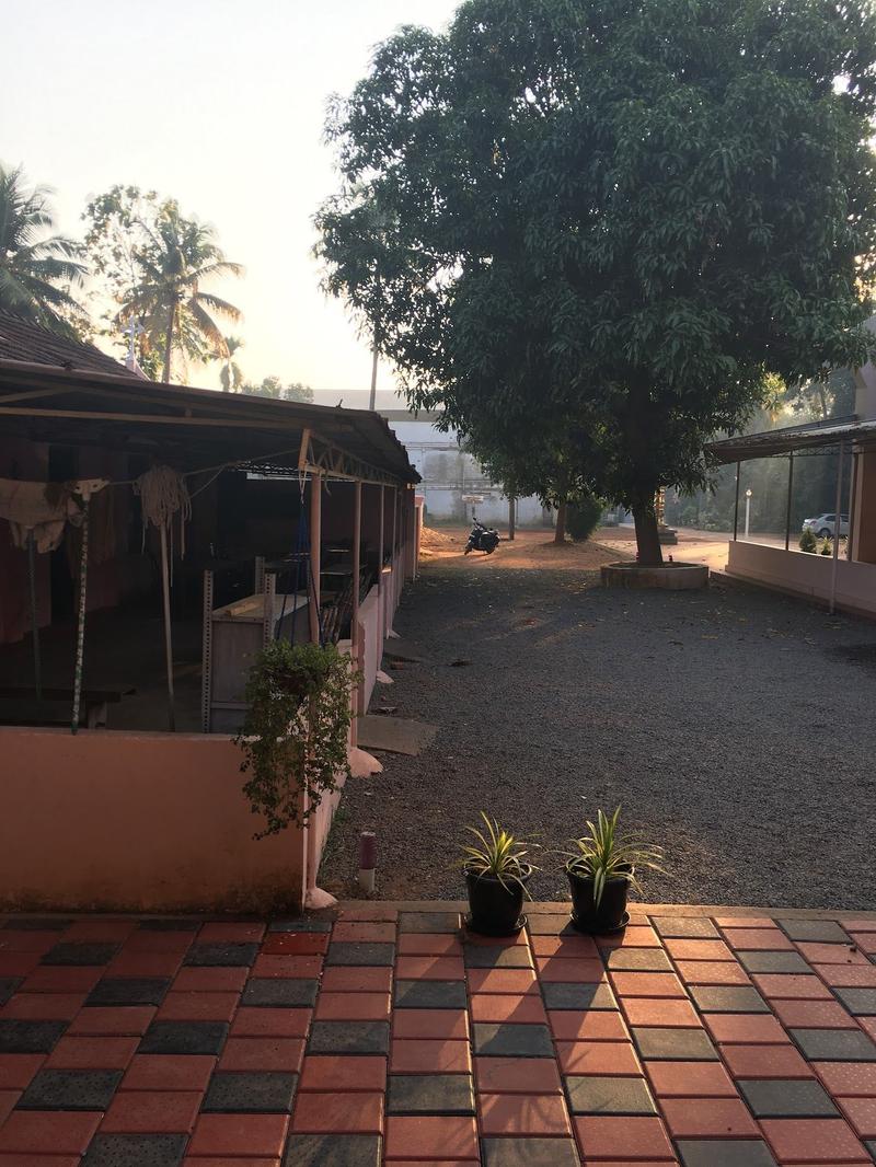 View looking out from my guest room. Kurumassery, Ernakulam, Kerala, India