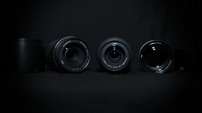 Micro Four-Thirds zoom/telephoto lenses