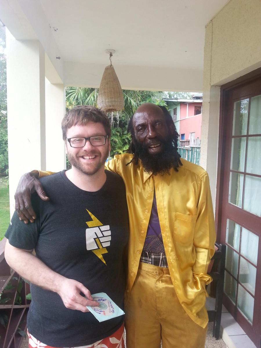 Pouring rum at Appleton Estate, Negril, Jamaica