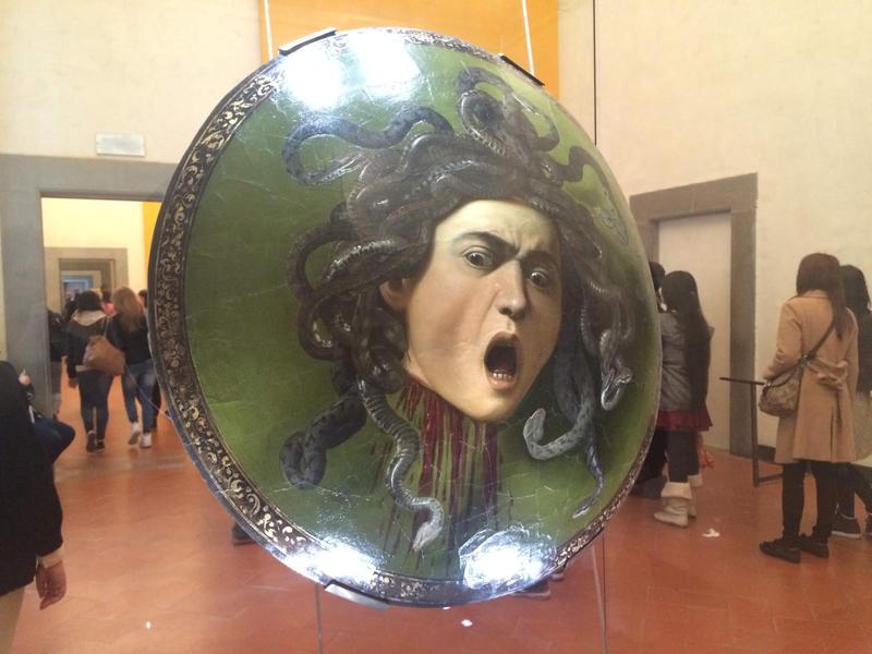 Medusa (Caravaggio), Uffizi Gallery, Florence, Italy