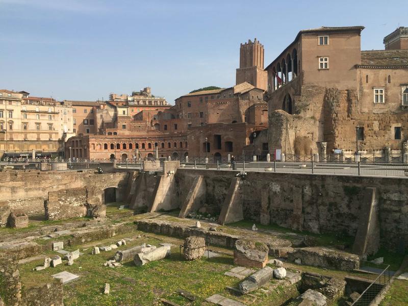 Street views, Rome, Italy - ruins