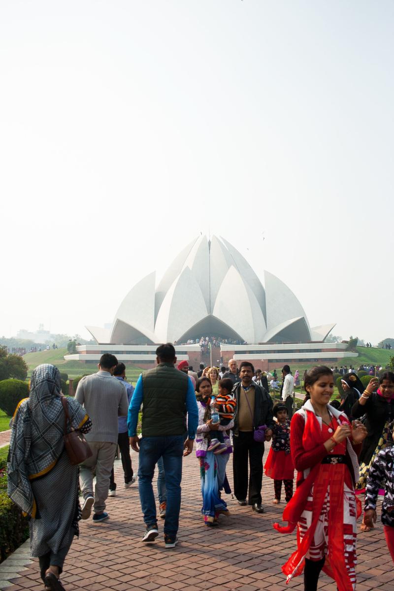 Bahá'í Lotus Temple, New Delhi, Delhi, India