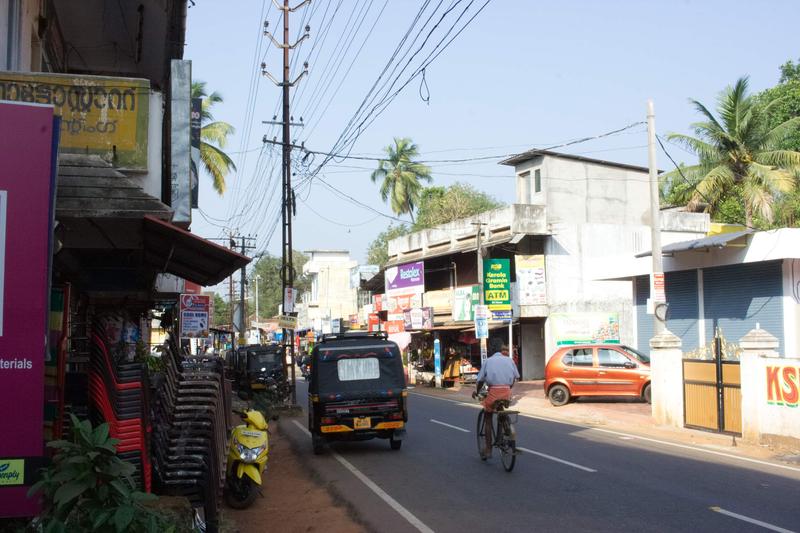 Street views, Kurumassery, Ernakulam, Kerala, India