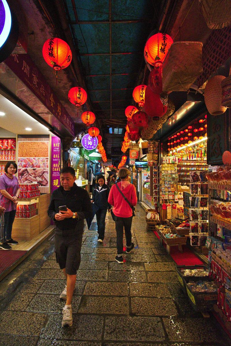 Old street lantern views, Jiufen, Taiwan