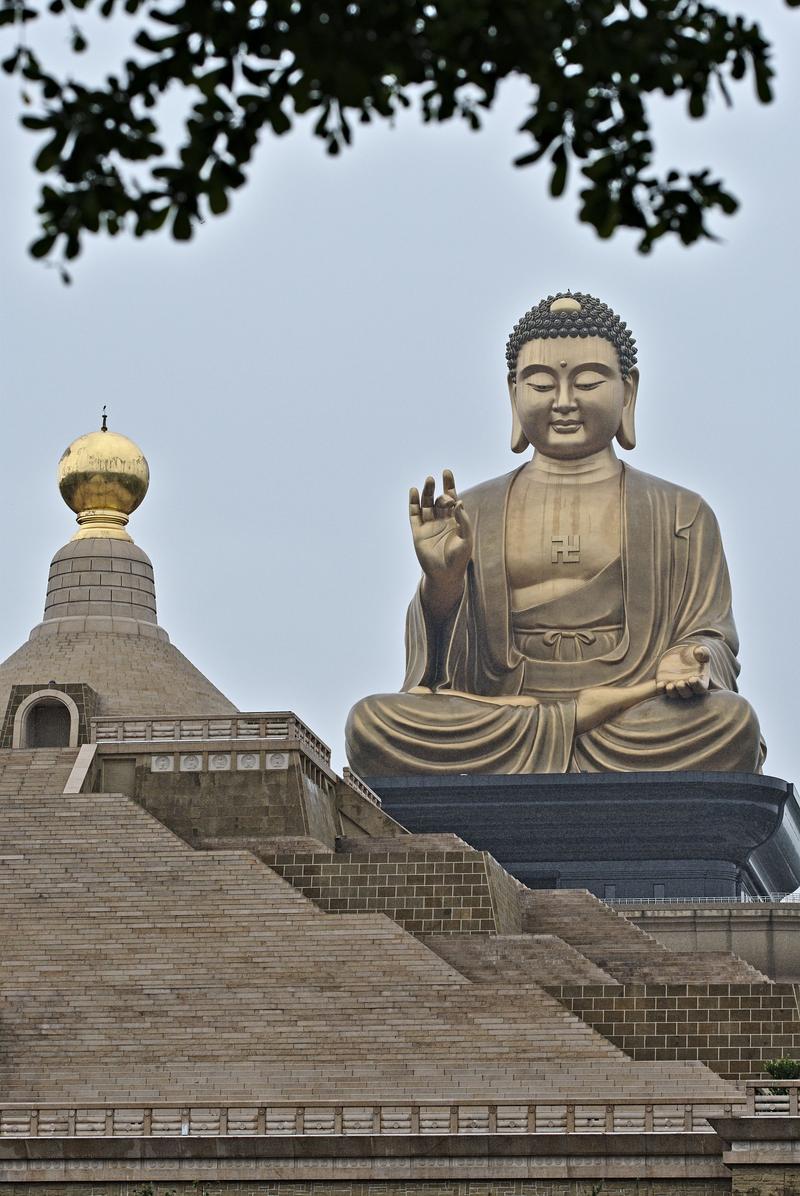 Big buddha at The Fo Guang Shan Buddha Museum, Kaohsiung, Taiwan