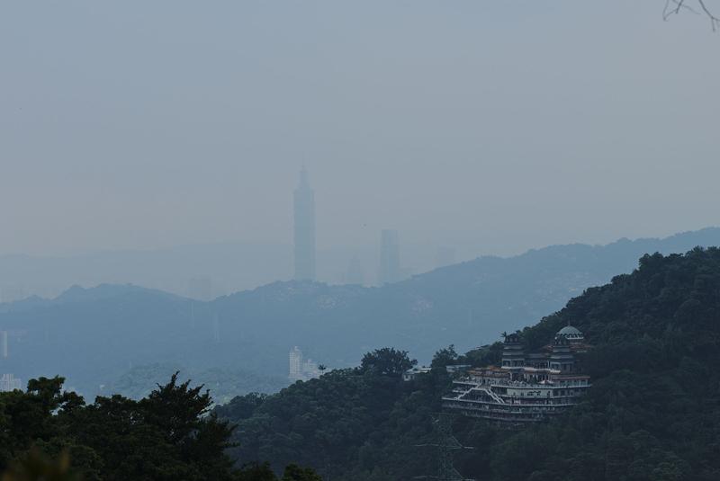 Taipei 101 viewed from Maokong, Taiwan
