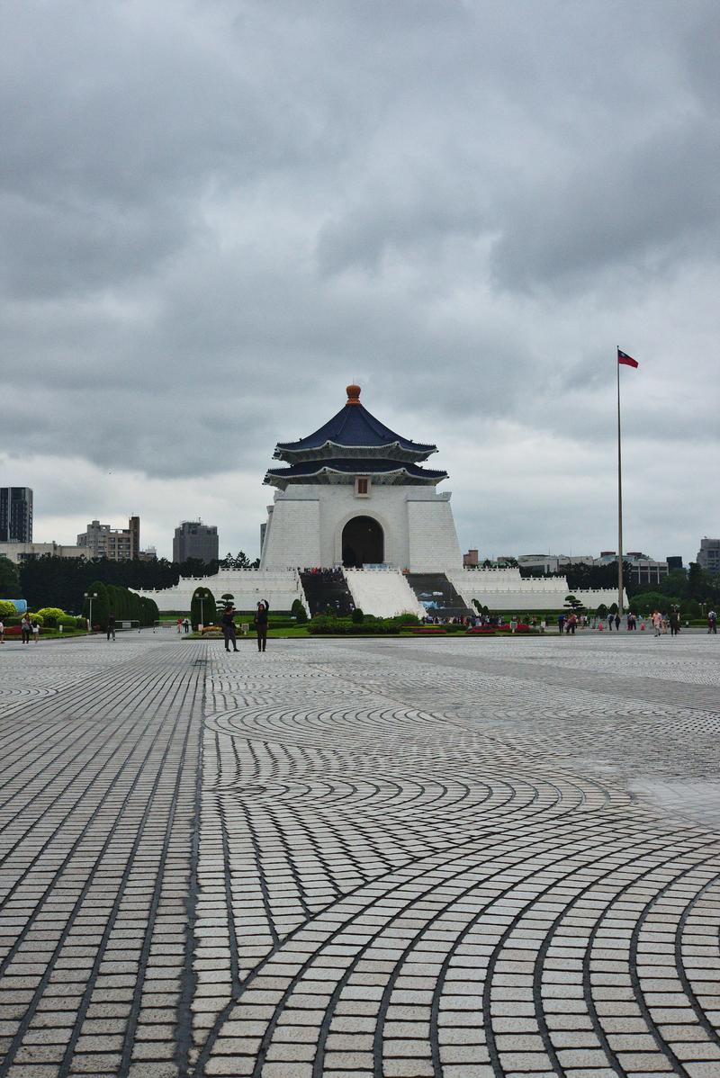 Chiang Kai-shek Memorial exterior, Taipei, Taiwan