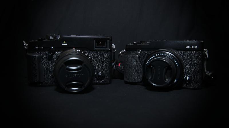 Fujifilm X-Pro2 and X-E2 cameras