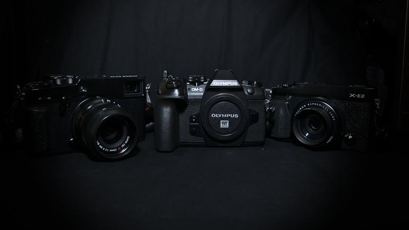 Fujifilm X-Pro2 and X-E2, Olympus OM-D E-M1 Mark II cameras