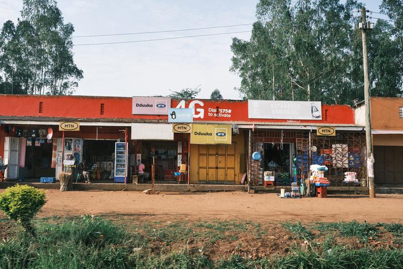 Store fronts, Entebbe, Uganda