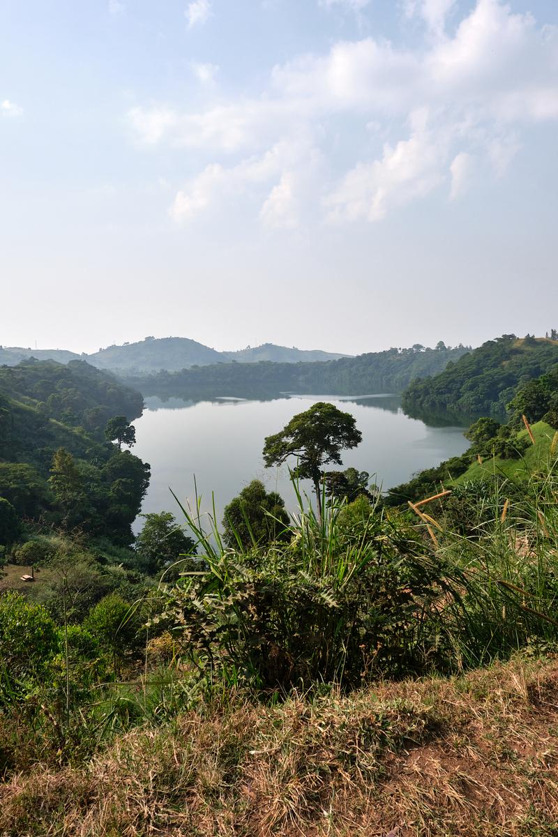 Landscape rolling hills, Uganda